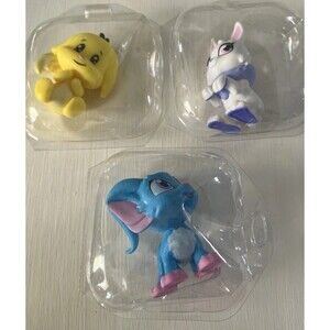 Neopets Phatmojo Minifigure -Lot Of 3-Kacheek,Acara, Cybunny -***No Codes**